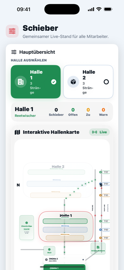 iOS Screenshot Schieber Live